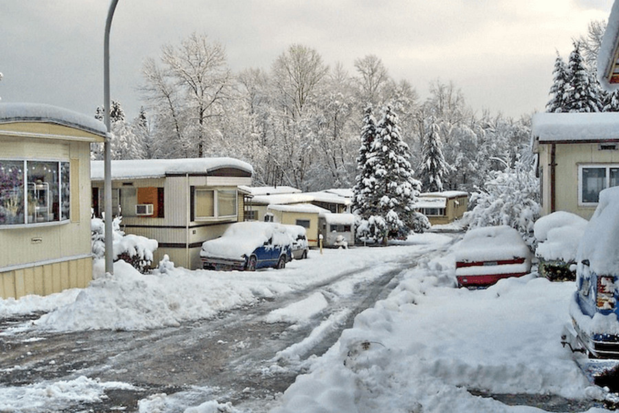 Protect your mobile home during winter