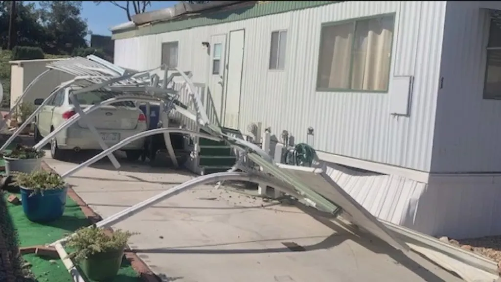 Damaged mobile homes like this can be flipped