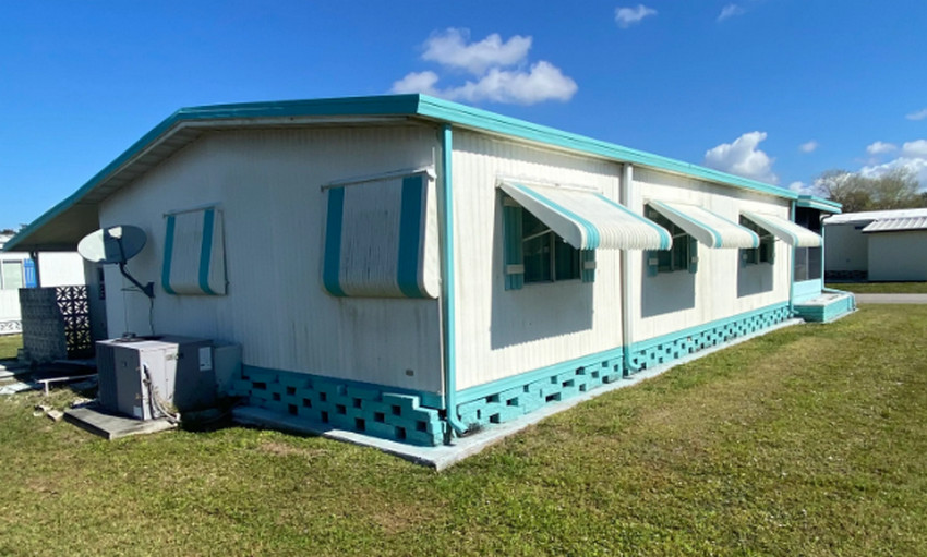 Mobile home in a 55+ community