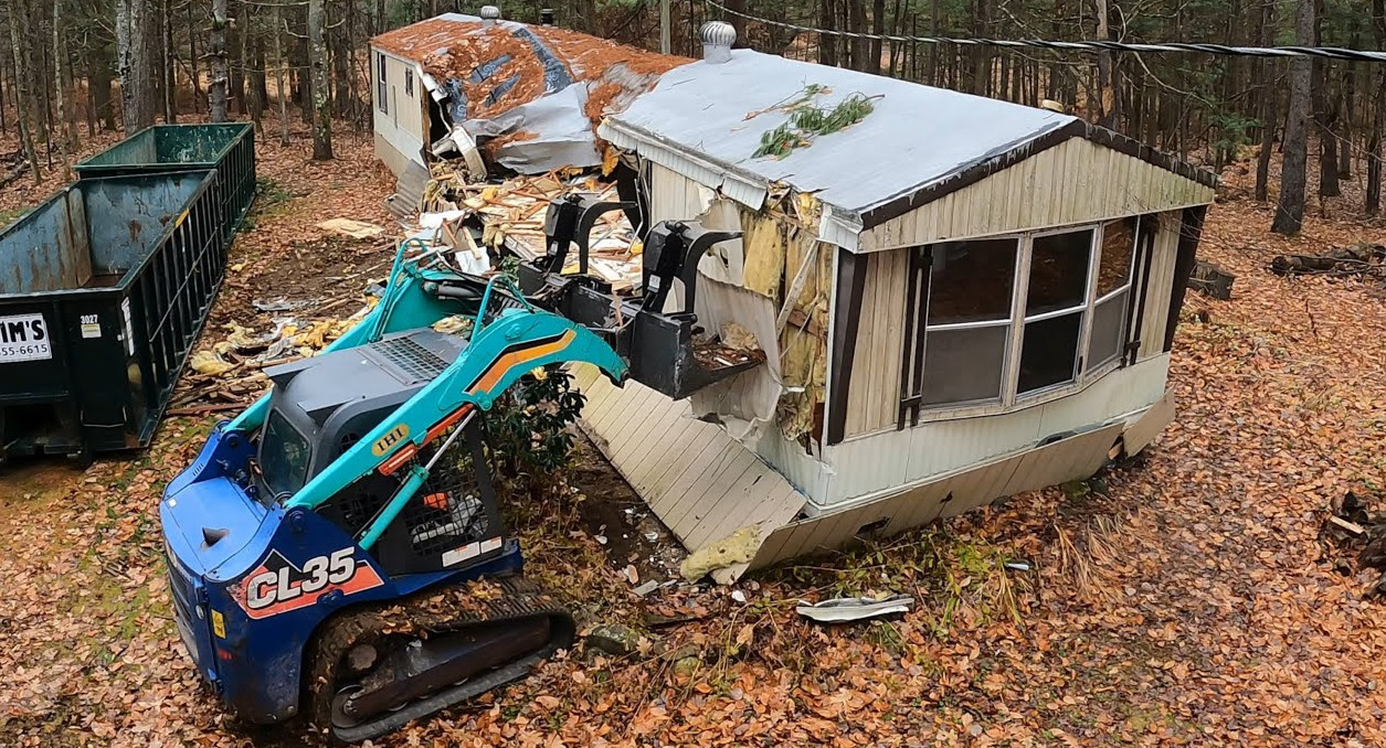 scrapping a mobile home